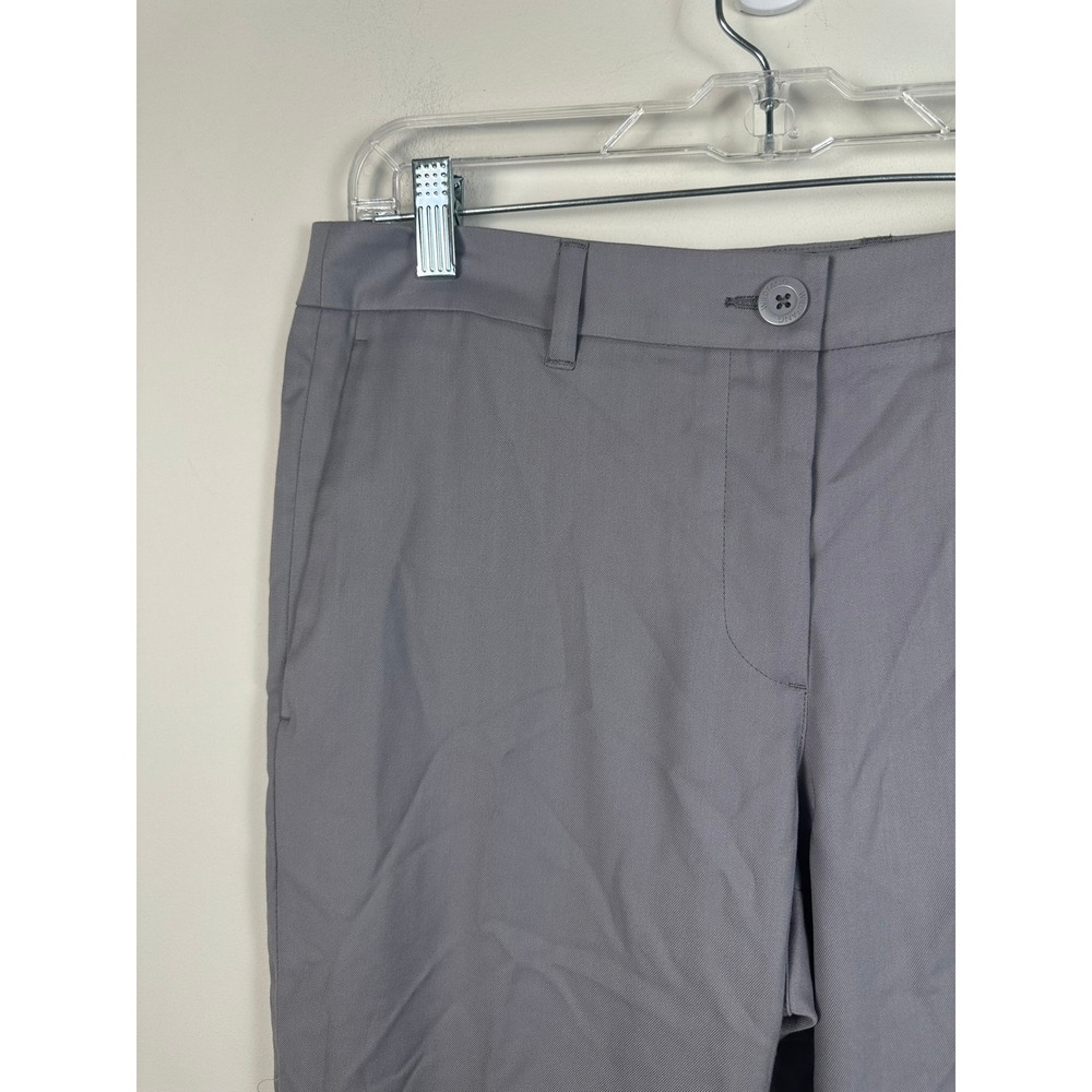 Wildfang The Empower Trouser Womens 10 Grey Excellent Slim Straight Stretch Pant - Picture 7 of 8